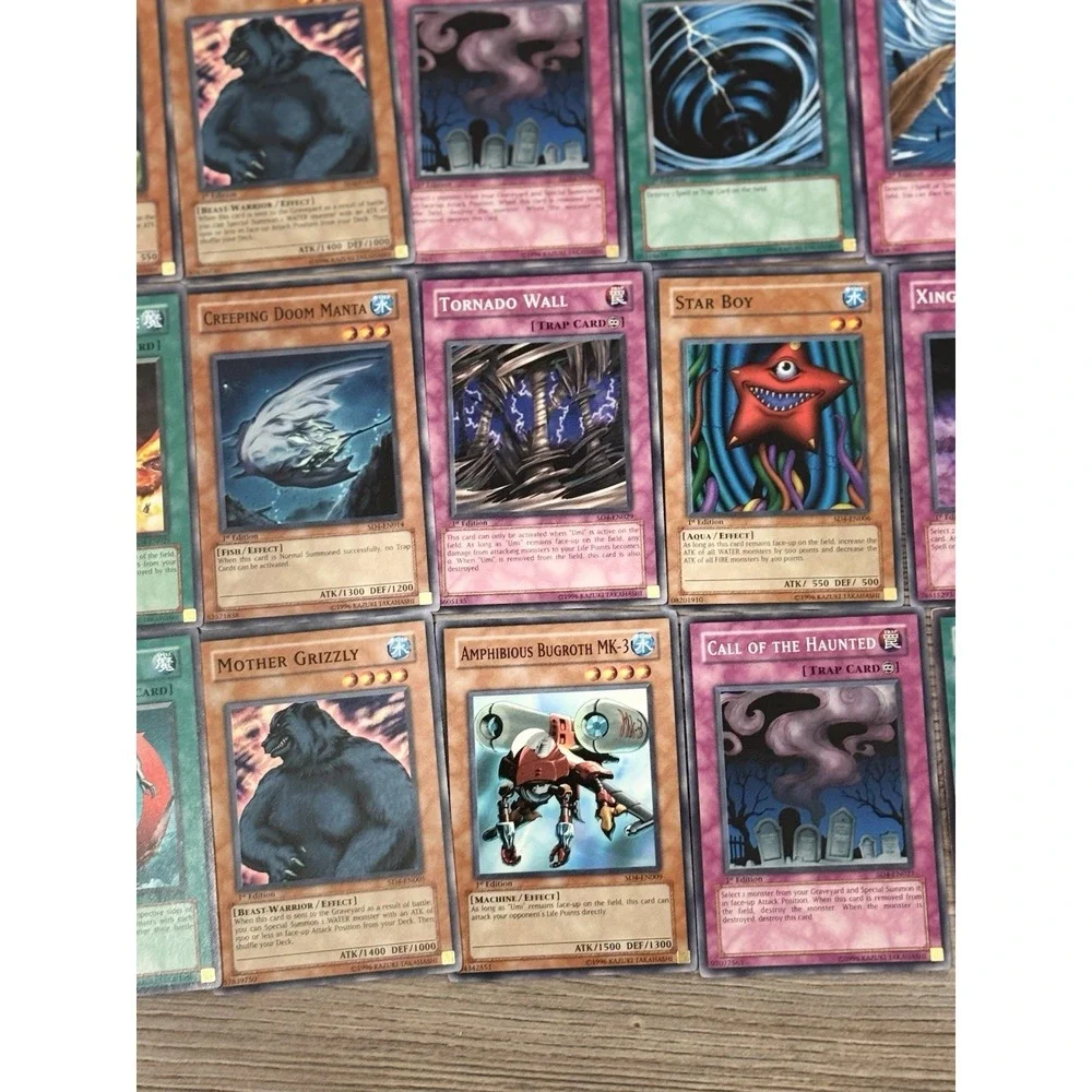 Konami Yu-Gi-Oh! TCG 65-Card Mixed Lot 1st Edition Monster/Spell/Trap